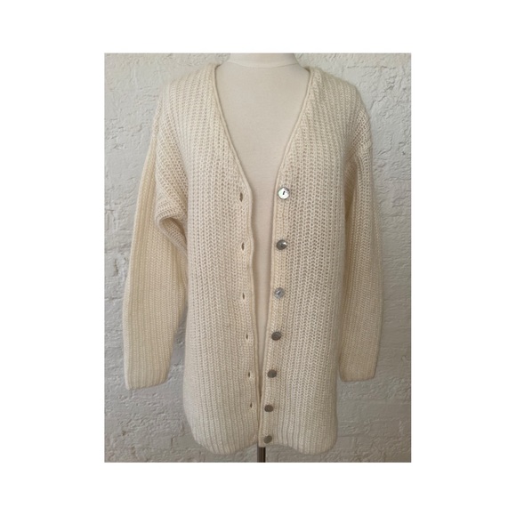 Vintage Mohair Blend Cardigan - Picture 3 of 5